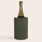 boho triangle stripes - olive green Wine Chiller Gallery Image 2
