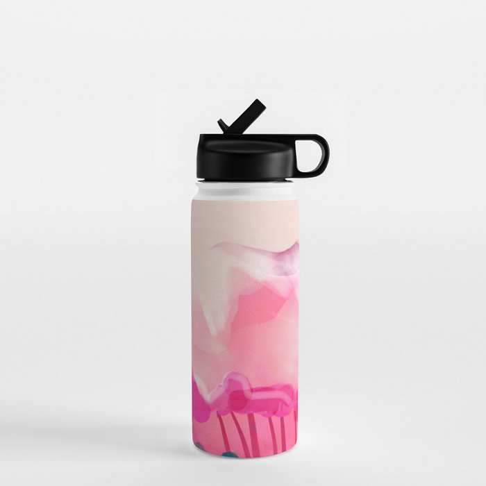 pink mountain Water Bottle Gallery Image 1
