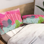 pink mountain Pillow Sham Gallery Image 2
