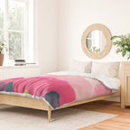 pink mountain Duvet Cover Gallery Image 2
