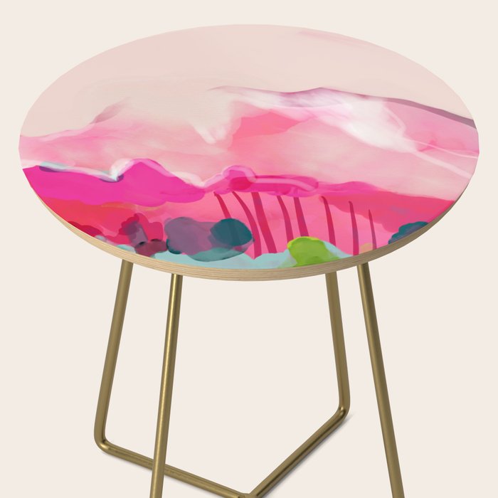 pink mountain Side Table Gallery Image 2