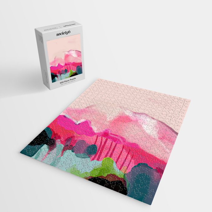 pink mountain Jigsaw Puzzle Gallery Image 2