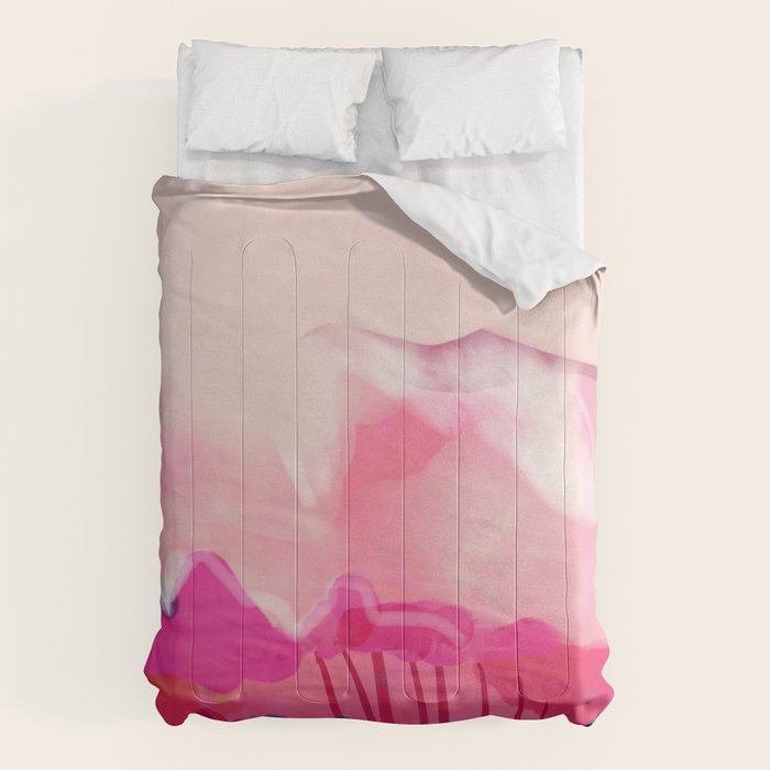 pink mountain Comforter Gallery Image 6