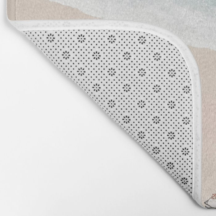 Pastel Beach Day Bath Mat Gallery Image 2