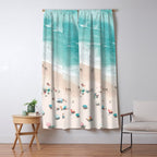 Pastel Beach Day Window Curtain Gallery Image 5