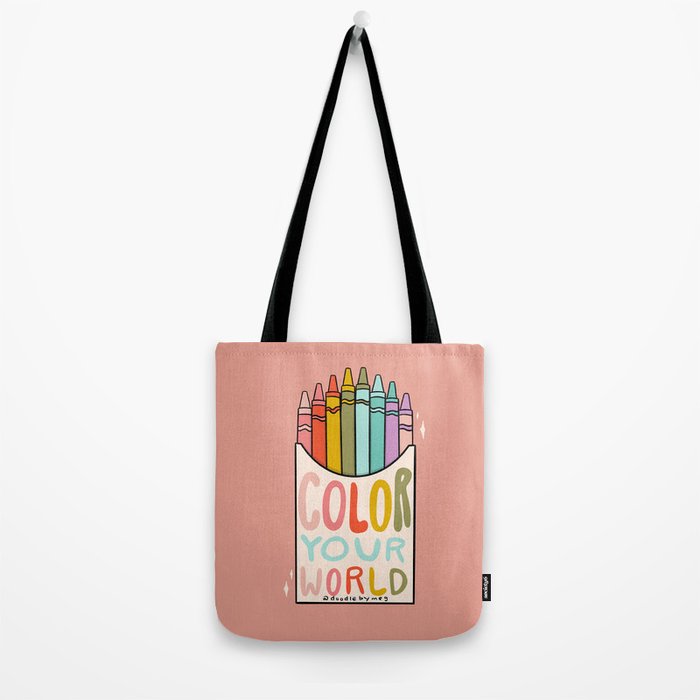 Color Your World Tote Bag Gallery Image 2