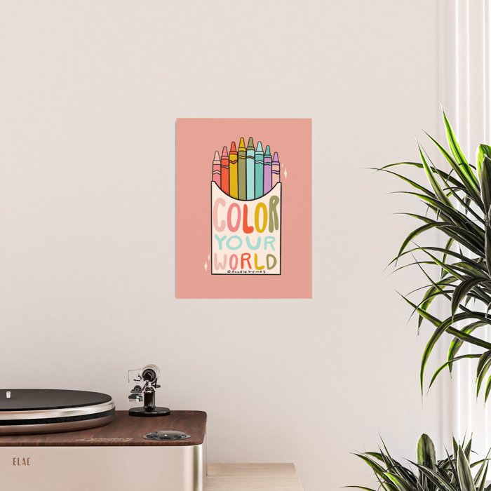 Color Your World Poster Gallery Image 2