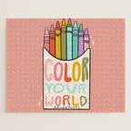 Color Your World Jigsaw Puzzle Gallery Image 1