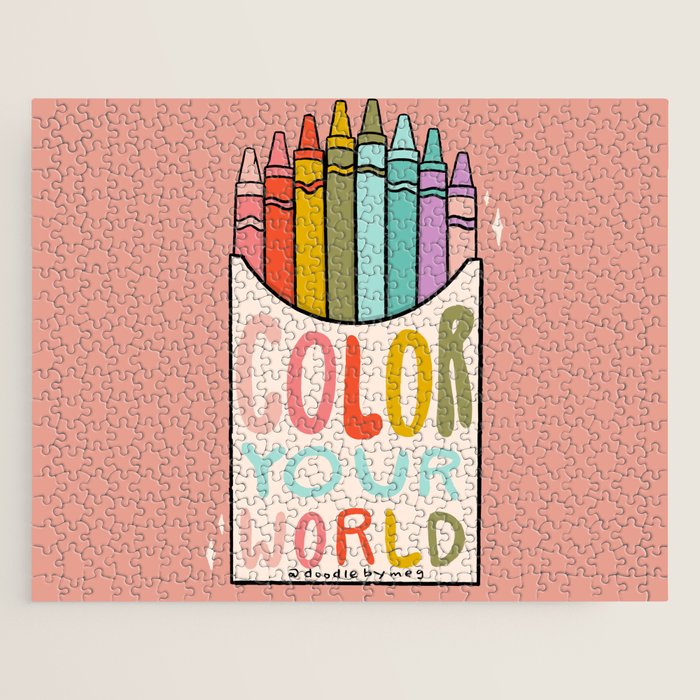 Color Your World Jigsaw Puzzle Gallery Image 1