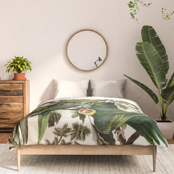 Carolina Parrot - John James Audubon's Birds of America Print Comforter Gallery Image 3