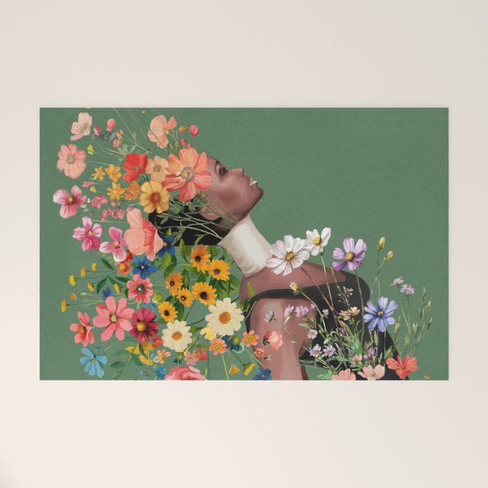 A Soul in Bloom Welcome Mat Gallery Image 1