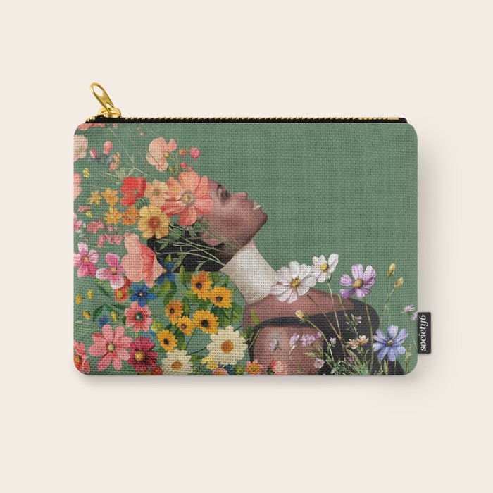 A Soul in Bloom Carry All Pouch Gallery Image 1