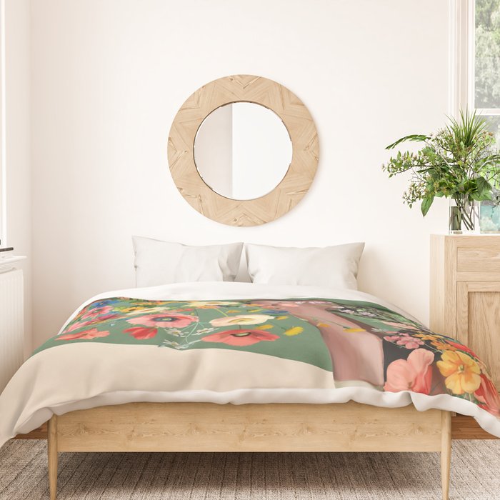 A Soul in Bloom Duvet Cover Gallery Image 3