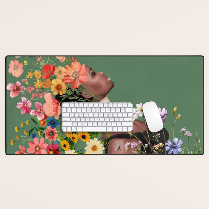 A Soul in Bloom Desk Mat Gallery Image 1