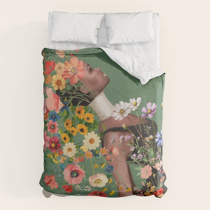 A Soul in Bloom Duvet Cover Gallery Image 6