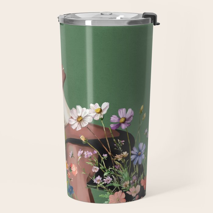A Soul in Bloom Travel Mug Gallery Image 2
