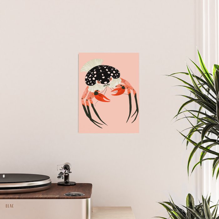Vivid Crab Poster Gallery Image 2
