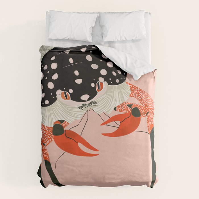 Vivid Crab Duvet Cover Gallery Image 1