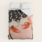 Vivid Crab Duvet Cover Gallery Image 6
