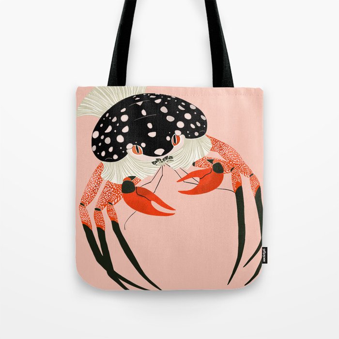Vivid Crab Tote Bag Gallery Image 1