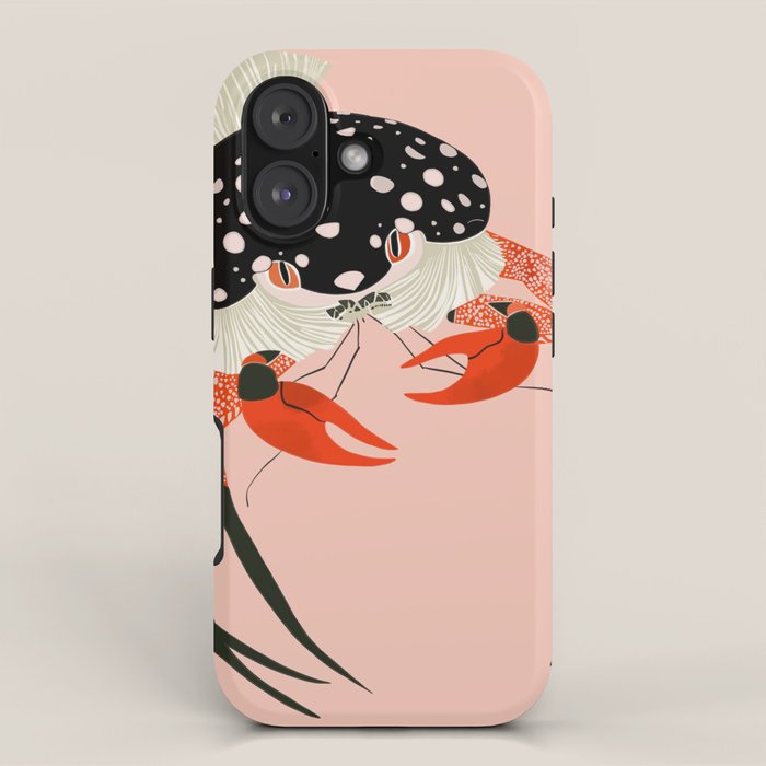 Vivid Crab iPhone Case Gallery Image 1