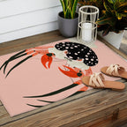 Vivid Crab Outdoor Rug Gallery Image 2