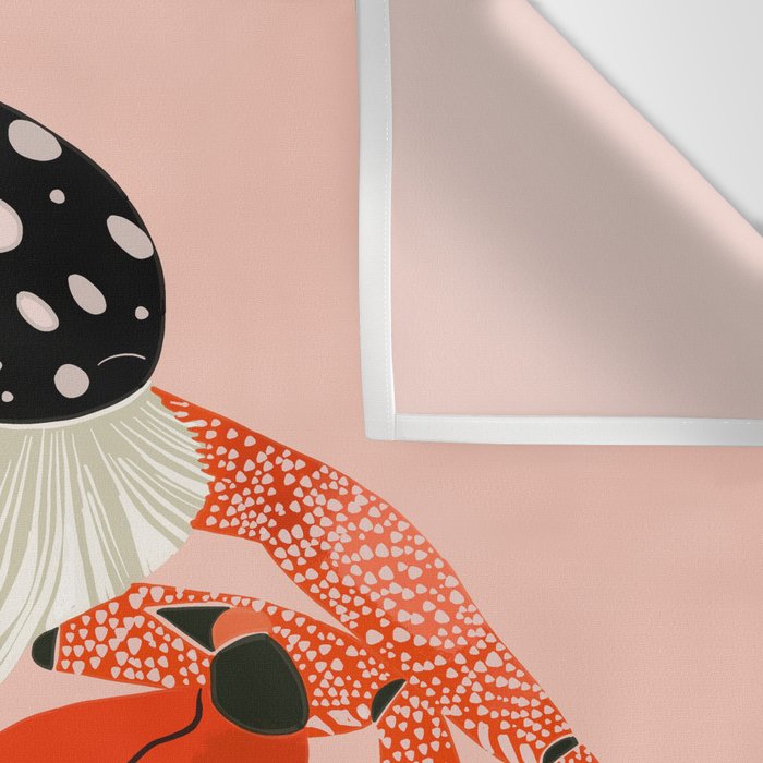Vivid Crab Wall Tapestry Gallery Image 3