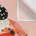 Vivid Crab Wall Tapestry Gallery Image 3