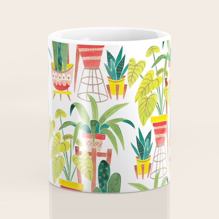 Happy Plants Happy Home Coffee Mug Gallery Image 4
