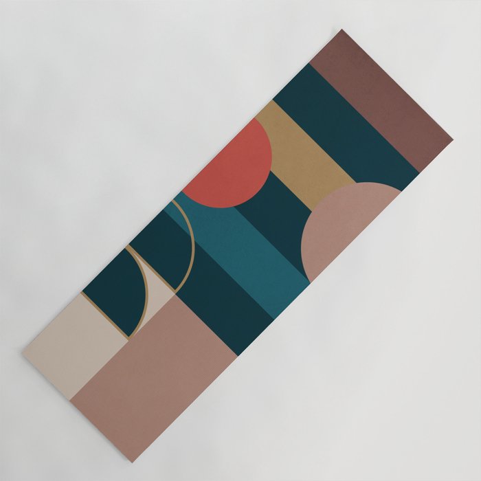 Geometric Abstraction 183 Yoga Mat Gallery Image 1