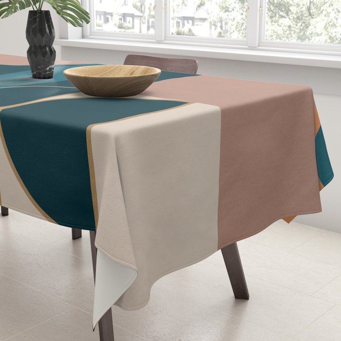Geometric Abstraction 183 Tablecloth Gallery Image 3