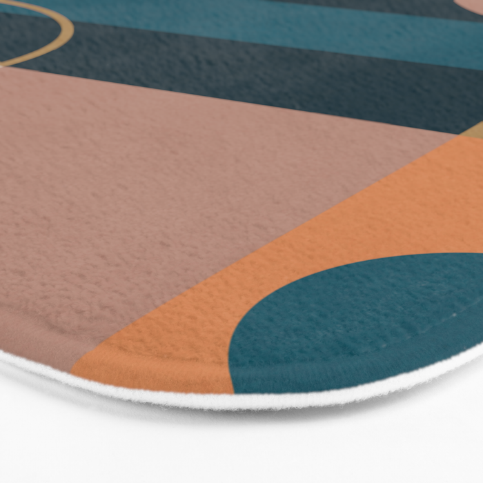 Geometric Abstraction 183 Bath Mat Gallery Image 3