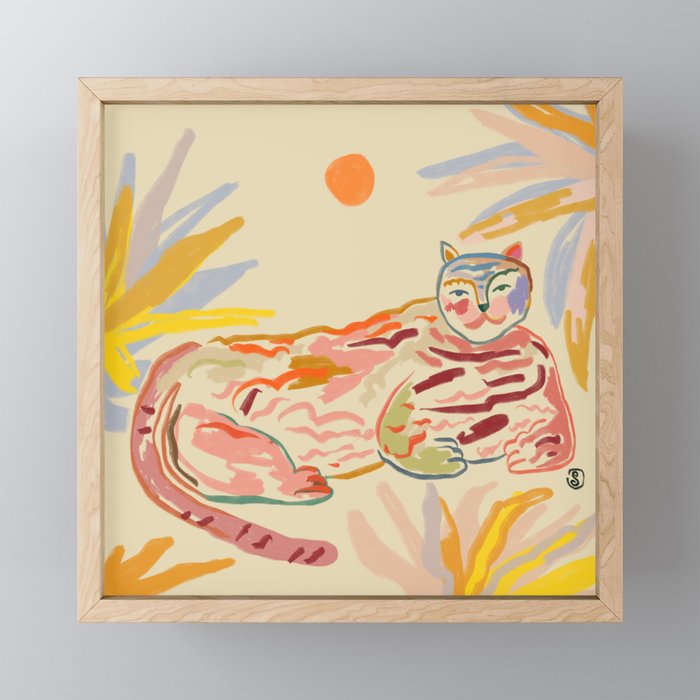 WILD AND CALM Mini Art Print Gallery Image 1