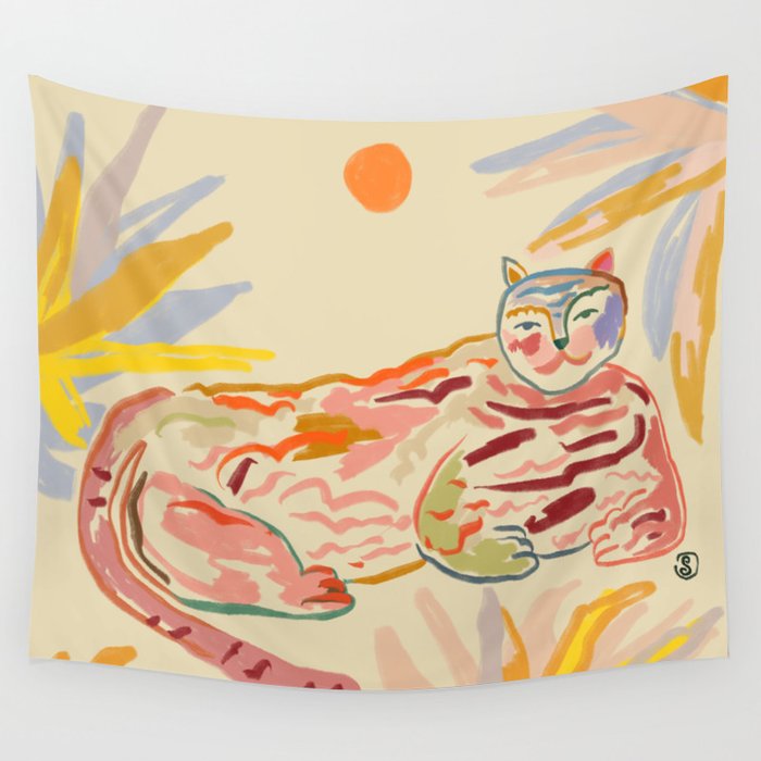 WILD AND CALM Wall Tapestry Gallery Image 4