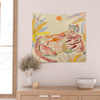 WILD AND CALM Wall Tapestry Gallery Image 2