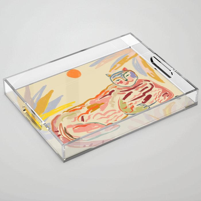 WILD AND CALM Acrylic Tray Gallery Image 1