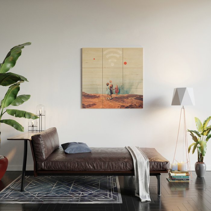 Wirelessly connected to Eternity Wood Wall Art Gallery Image 2