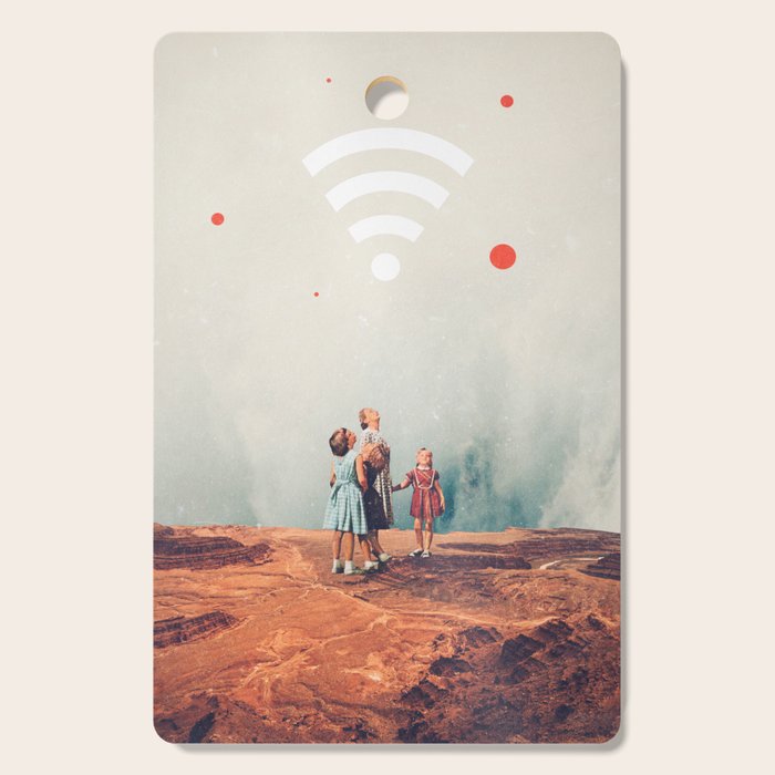 Wirelessly connected to Eternity Cutting Board Gallery Image 1