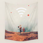 Wirelessly connected to Eternity Wall Tapestry Gallery Image 4
