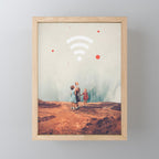 Wirelessly connected to Eternity Mini Art Print Gallery Image 1