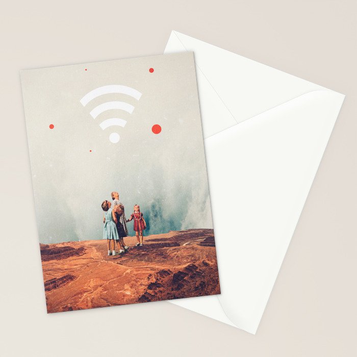 Wirelessly connected to Eternity Stationery Card Gallery Image 2