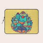 Catcus Patch Laptop Sleeve Gallery Image 1