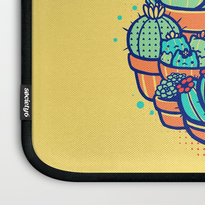 Catcus Patch Laptop Sleeve Gallery Image 3