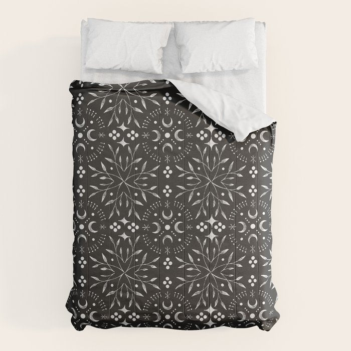 Mystical mosaic lunar phases BN Comforter Gallery Image 1