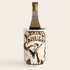 Burning Daylight - Black, Cream, Rust Wine Chiller Gallery Image 1