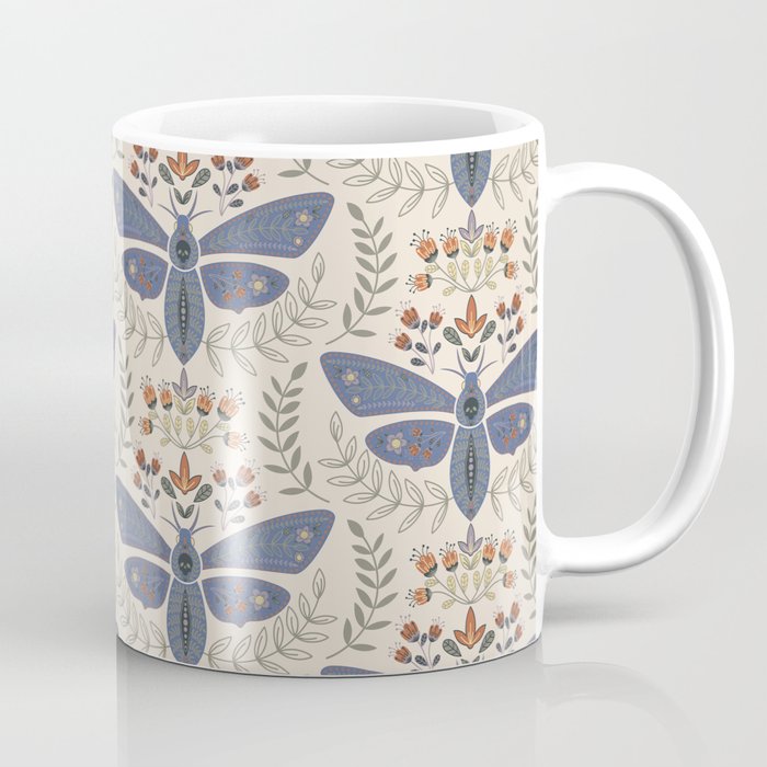 Magical Death Head Moth Coffee Mug Gallery Image 1