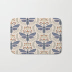 Magical Death Head Moth Bath Mat Gallery Image 1