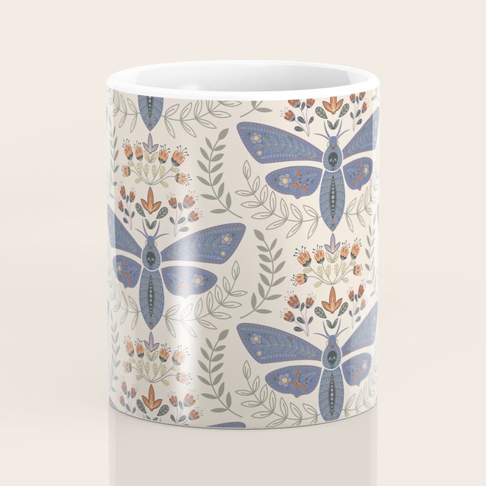 Magical Death Head Moth Coffee Mug Gallery Image 4