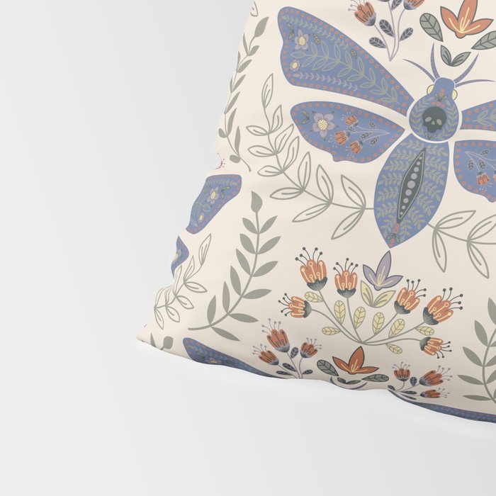 Magical Death Head Moth Pillow Sham Gallery Image 4