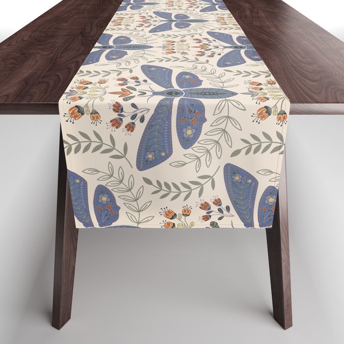 Magical Death Head Moth Table Runner Gallery Image 1